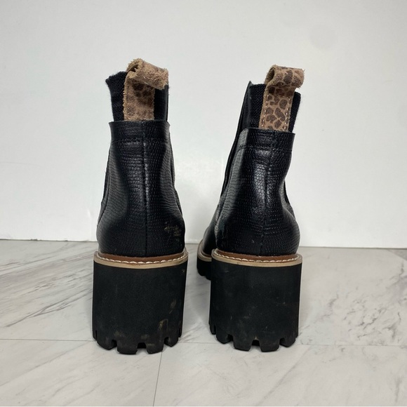 Dolce Vita Huey Black Leather Bootie 9 - Picture 3 of 16